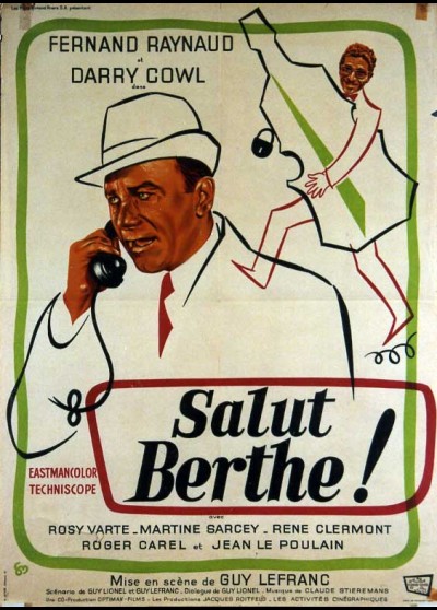 SALUT BERTHE movie poster
