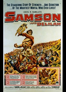 affiche du film SAMSON ET DALILA