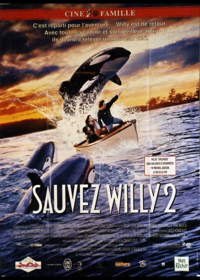affiche du film SAUVEZ WILLY 2