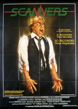 SCANNERS movie poster