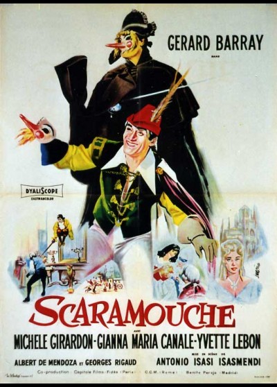 SCARAMOUCHE movie poster