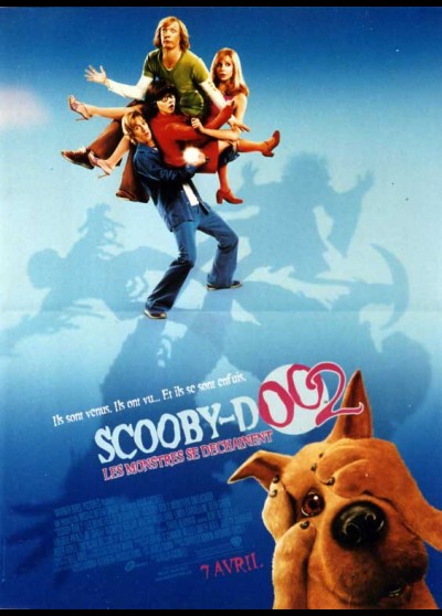 affiche du film SCOOBY DOO 2 LES MONSTRES SE DECHAINENT / SCOOBYDOO 2