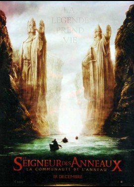 LORD OF THE RINGS / THE FELLOWSHIP OF THE RINGS movie poster