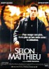 SELON MATTHIEU movie poster