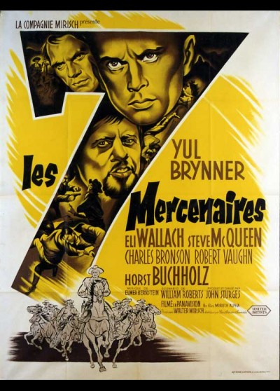 affiche du film SEPT MERCENAIRES (LES)