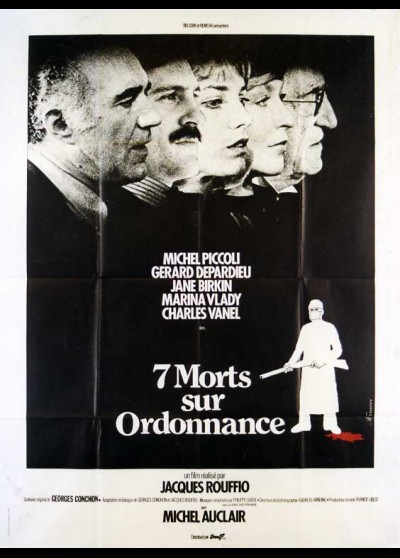 SEPT MORTS SUR ORDONNANCE movie poster