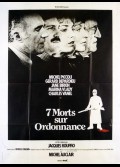 SEPT MORTS SUR ORDONNANCE