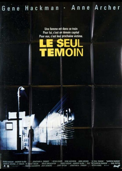 affiche du film SEUL TEMOIN (LE)