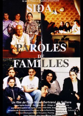 affiche du film SIDA PAROLES DE FAMILLES