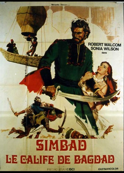 affiche du film SIMBAD LE CALIFE DE BAGDAD