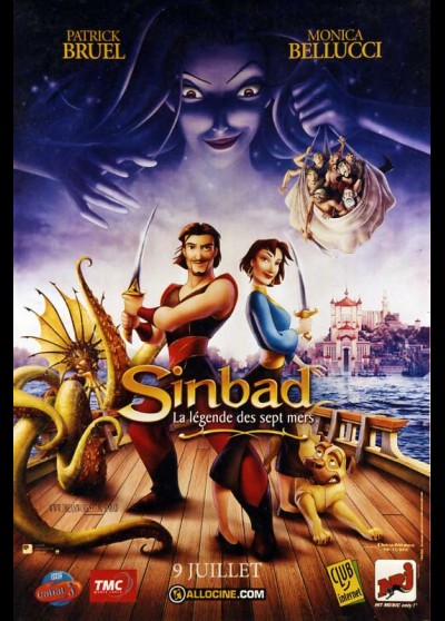 affiche du film SINBAD LA LEGENDE DES SEPT MERS