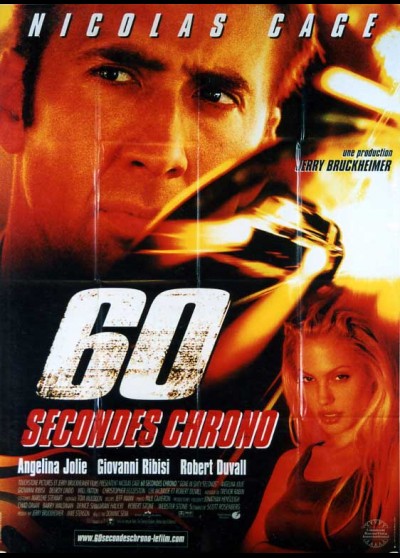 GONE IN SIXTY SECONDS / GONE IN 60 SECONDS movie poster