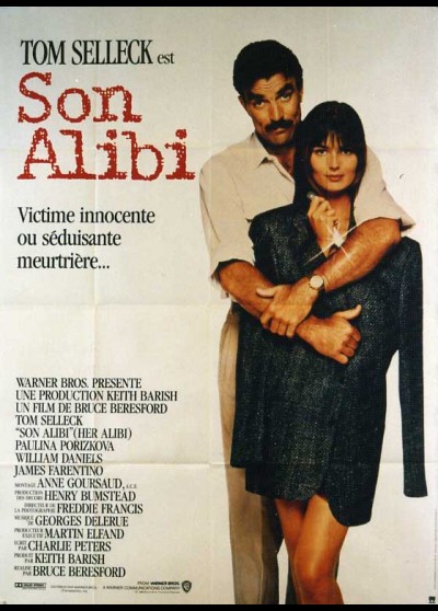 affiche du film SON ALIBI