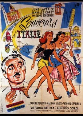 affiche du film SOUVENIRS D'ITALIE