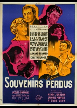 affiche du film SOUVENIRS PERDUS