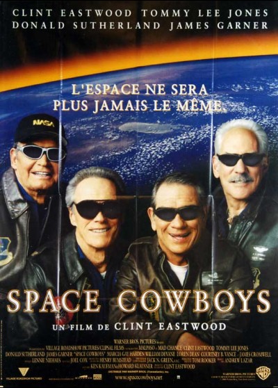 SPACE COWBOYS movie poster