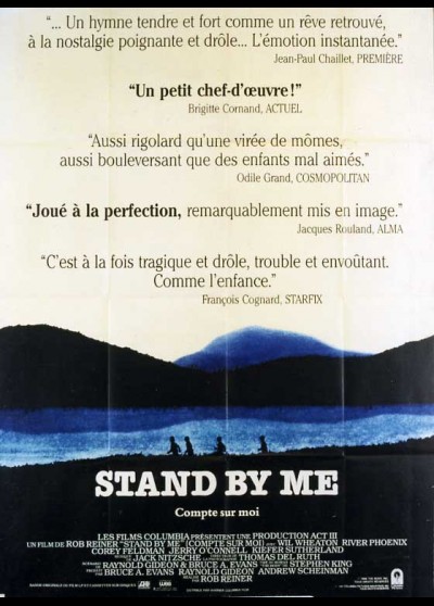 STAND BY ME movie poster