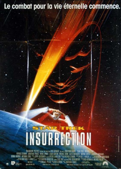 STAR TREK INSURRECTION movie poster