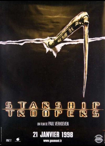 affiche du film STARSHIP TROOPERS