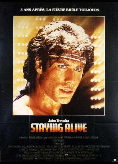 STAYING ALIVE movie poster