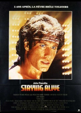 STAYING ALIVE movie poster