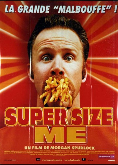 SUPER SIZE ME movie poster