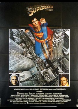 SUPERMAN movie poster