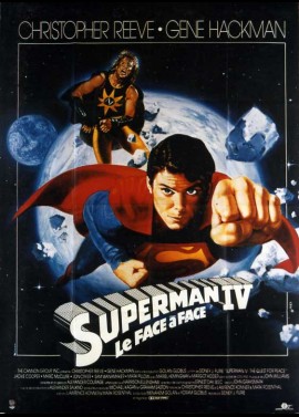 SUPERMAN 4 THE QUEST FOR PEACE movie poster