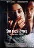 affiche du film SUR MES LEVRES
