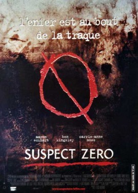 affiche du film SUSPECT ZERO