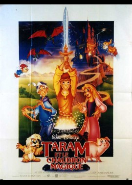 affiche du film TARAM ET LE CHAUDRON MAGIQUE