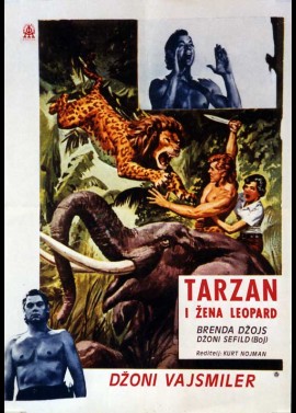 TARZAN AND THE LEOPARD WOMAN movie poster