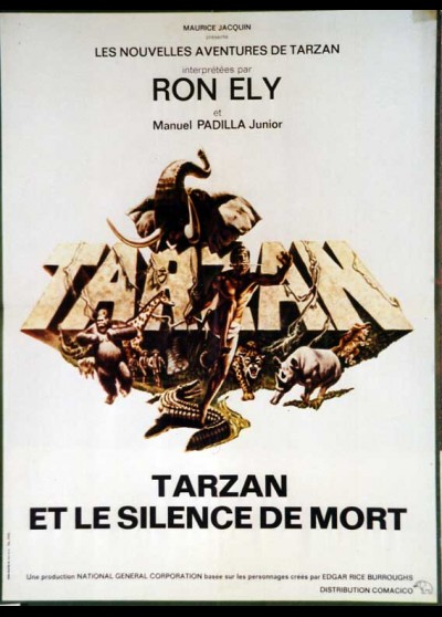 affiche du film TARZAN ET LE SILENCE DE MORT