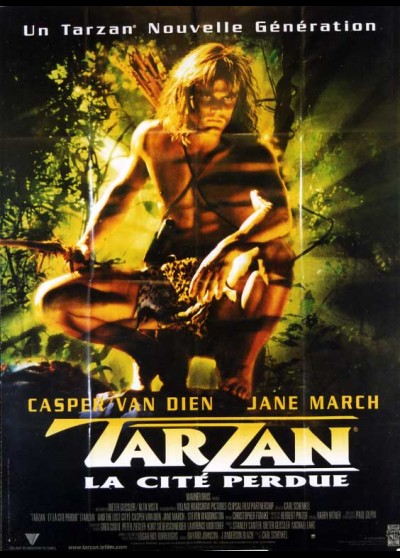 affiche du film TARZAN LA CITE PERDUE