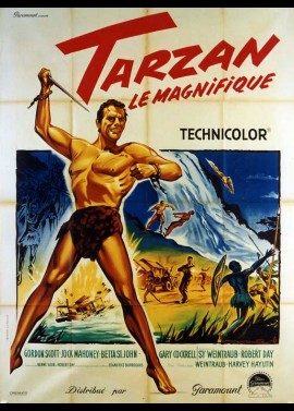 TARZAN THE MAGNIFICIENT movie poster