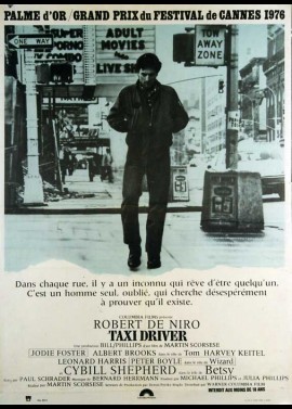 TAXI DRIVER movie poster