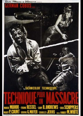 TECNICA PER UN MASSACRO movie poster