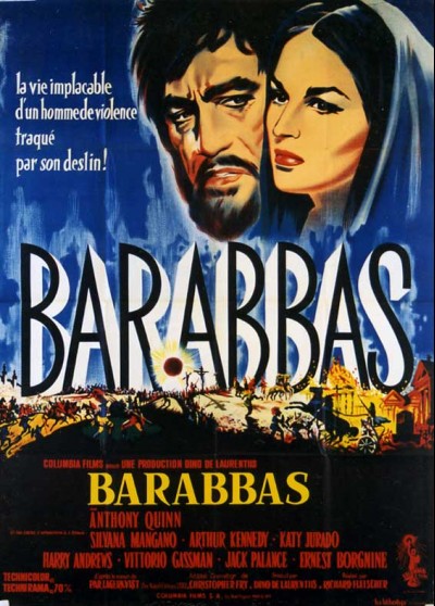 BARABBAS movie poster