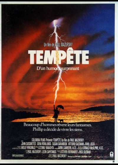 affiche du film TEMPETE