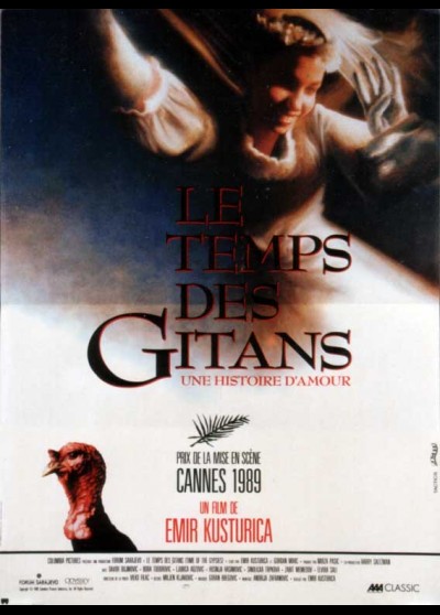 affiche du film TEMPS DES GITANS (LE)