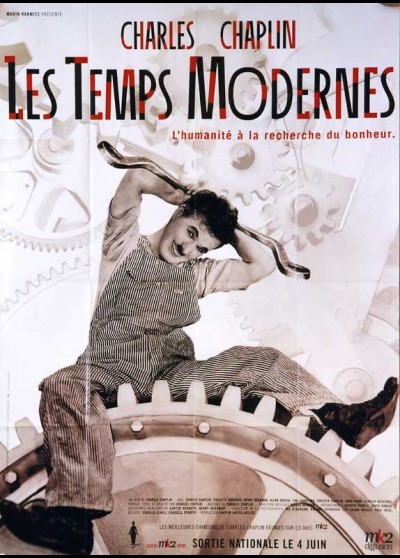MODERN TIMES movie poster