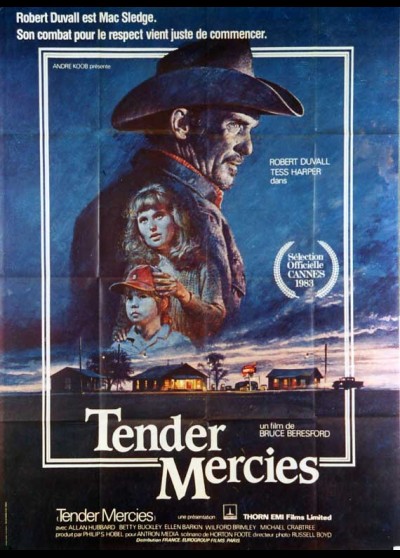 TENDER MERCIES movie poster