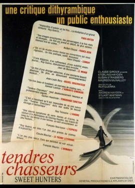 affiche du film TENDRES CHASSEURS