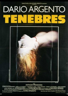 TENEBRE movie poster