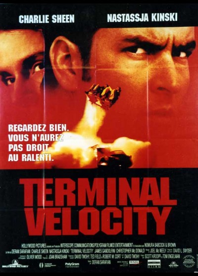 TERMINAL VELOCITY movie poster