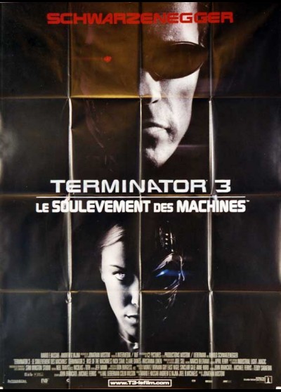 affiche du film TERMINATOR 3 LE SOULEVEMENT DES MACHINES