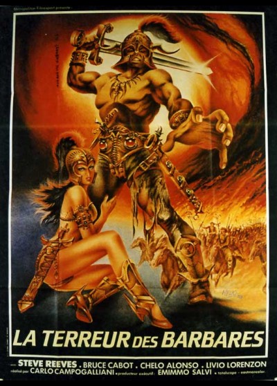 TERRORE DEI BARBARI (IL) / GOLIATH AND THE BARBARIANS movie poster