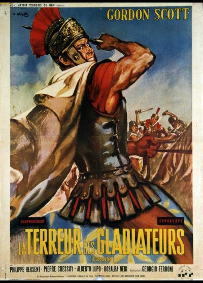 affiche du film TERREUR DES GLADIATEURS (LA)