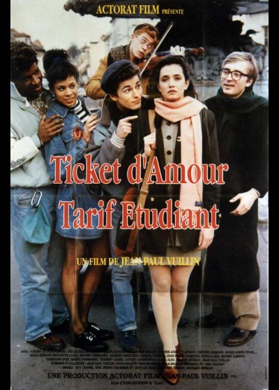TICKET D'AMOUR TARIF ETUDIANT movie poster