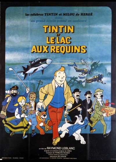 TINTIN ET LE LAC AUX REQUINS movie poster